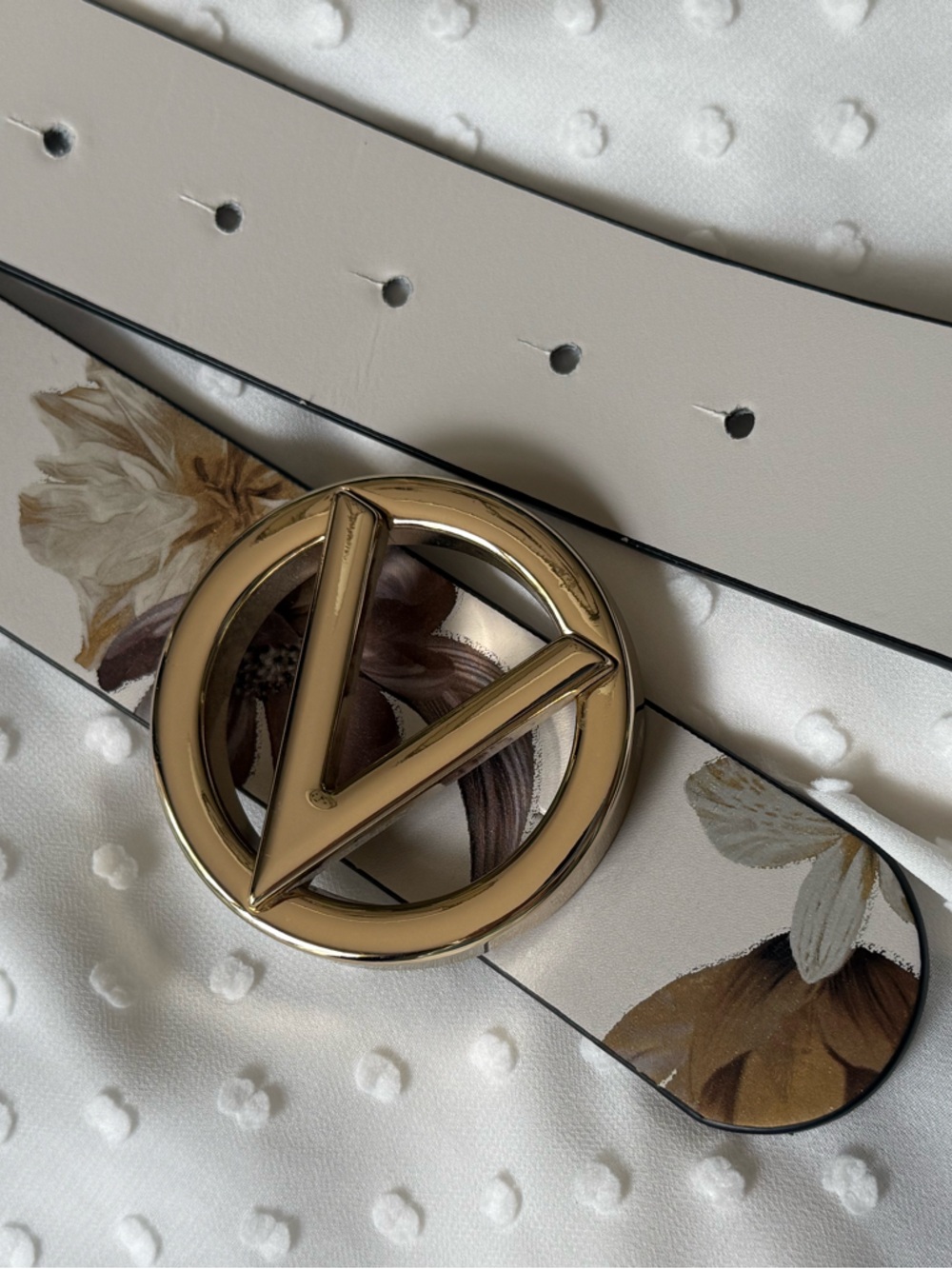 Mario Valentino Guisy Floral Belt - Picture 12 of 13
